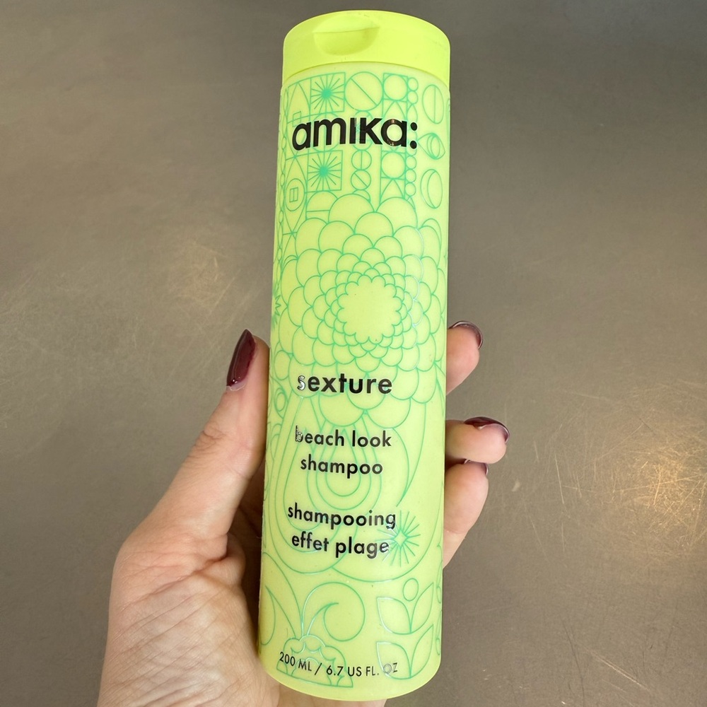Amika Sexture Beach Look Shampoo - Vibrant Lime